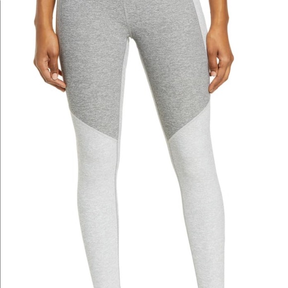 Outdoor Voices Grey 2 Tone Warmup Legging - Picture 6 of 7